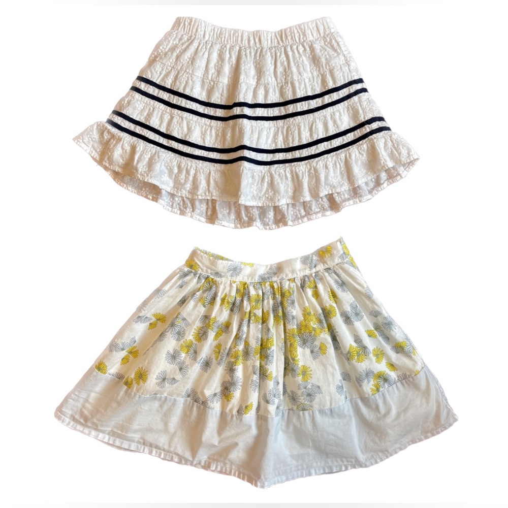 Gap girls skirts. Two-skirt set. 100% cotton. Size S (6-7).
